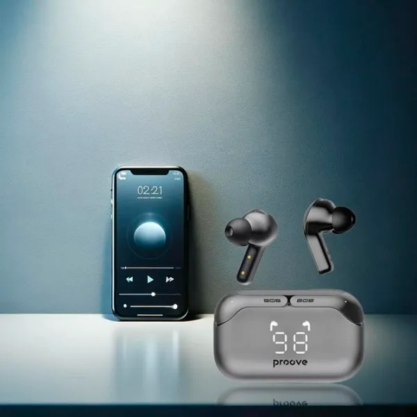 Наушники Proove 808 Power Серый Беспроводные/ Персональный photo 4 Наушники Proove 808 Power Серый Беспроводные/ Персональный photo 4