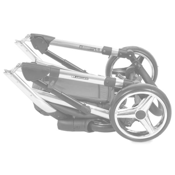 Детская коляска Adamex Chantal Polar C8/ Черный photo 5