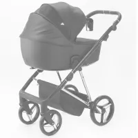 Cărucior pentru copil Adamex Blanc PS-701/ Black photo 2