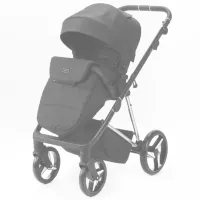 Cărucior pentru copil Adamex Blanc PS-701/ Black photo 3