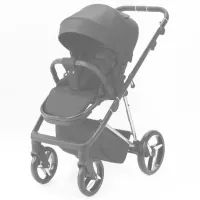 Cărucior pentru copil Adamex Blanc PS-701/ Black photo 4