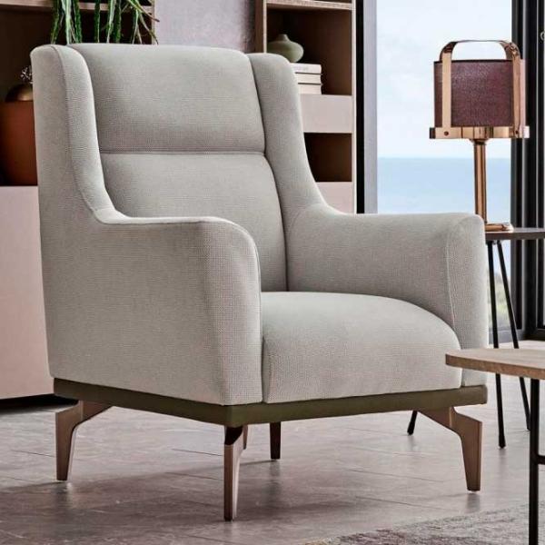 Кресло для гостиной Dogtas Piero Светло-синий photo 2 Кресло для гостиной Dogtas Piero Светло-синий photo 2