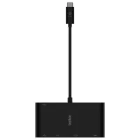 Adaptor Hub Belkin AVC004BT USB Type-C/ Black photo 4