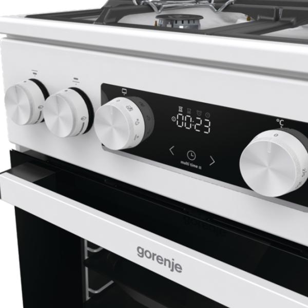 Aragaz Gorenje GK5C41WF-B Pe gaz/ White/ Black photo 6