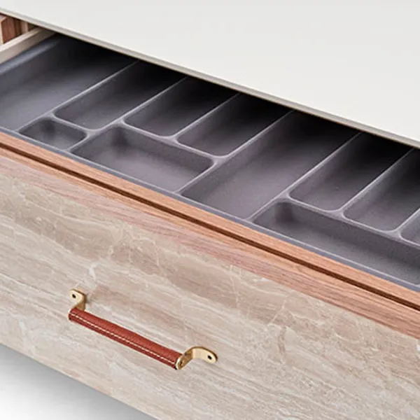 Комод Dogtas Brita 83.2см x 208.7см x 48.8см/ ЛДСП/ Светло кремовый photo 9