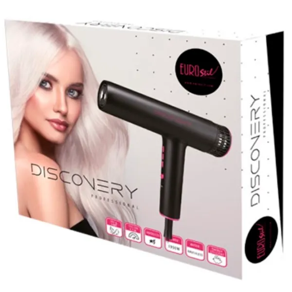 Uscător de păr Eurostil Discovery E07556 1900 W / Black photo 3
