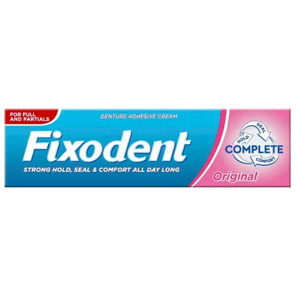 Cremă adezivă pentru proteza dentară Fixodent Complete Original 47 g photo 2