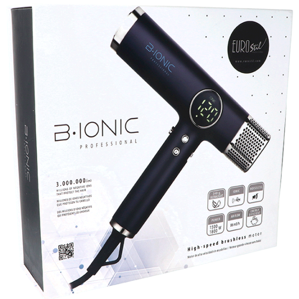 Uscător de păr Eurostil Bionic E07831 1800 W / Blue photo 2