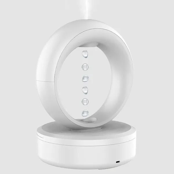 Umidificator de aer Diffuser GH08 Cu ultrasunet/ White photo 2