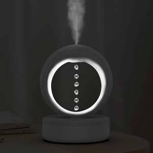 Umidificator de aer Diffuser GH08 Cu ultrasunet/ White photo 4