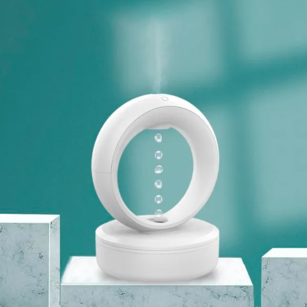 Umidificator de aer Diffuser GH08 Cu ultrasunet/ White photo 6