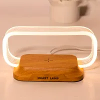 Настольная лампа Desk lamp WR06 Wood photo 2