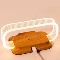 Настольная лампа Desk lamp WR06 Wood photo 3