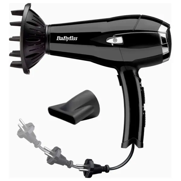 Фен Babyliss D374DE 2000 Вт / Черный photo 6