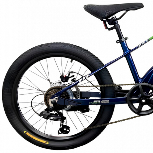 Bicicletă Crosser M-3 20" Aluminiu/ Blue Dark photo 2 Bicicletă Crosser M-3 20" Aluminiu/ Blue Dark photo 2
