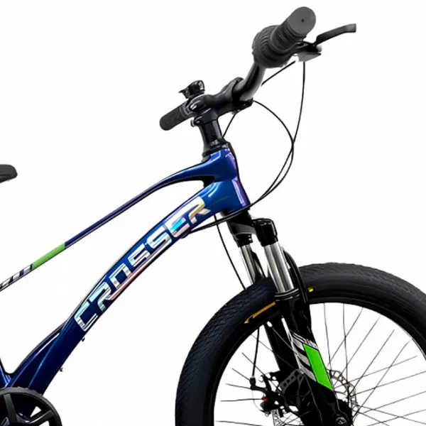Bicicletă Crosser M-3 20" Aluminiu/ Blue Dark photo 3 Bicicletă Crosser M-3 20" Aluminiu/ Blue Dark photo 3