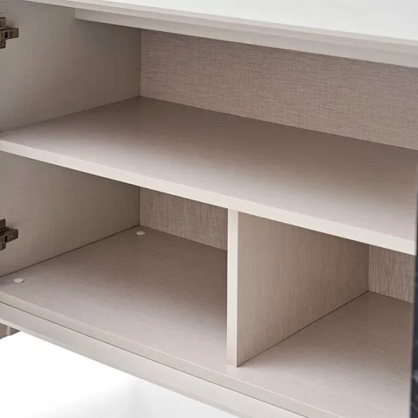 Comodă Dogtas Arora 78.6 x 209.7 x 47.6/ PAL/ Alb photo 3