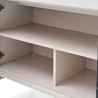Комод Dogtas Arora 78.6см x 209.7см x 47.6см/ ДСП/ Белый photo 3