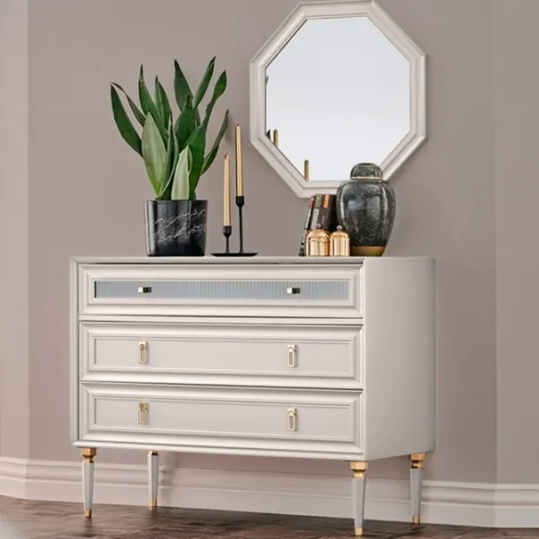 Комод Dogtas Lorenta Jasmin 85.5см x 108.7см x 49см/ ДСП/ Антрацит photo 2