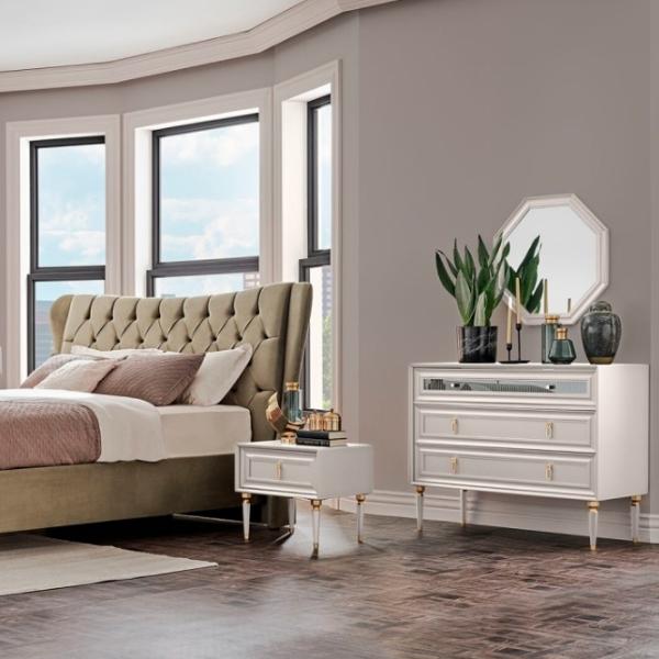 Комод Dogtas Lorenta Jasmin 85.5см x 108.7см x 49см/ ДСП/ Антрацит photo 3