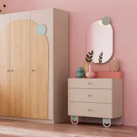 Комод Dogtas Lily 91.3см x 75.4см x 49.7см/ ДСП/ Белый photo 2
