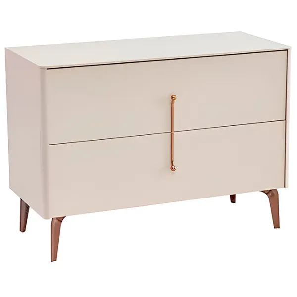 Комод Dogtas Nicole 79.9см x 110.3см x 48.3см/ ДСП/ Кремовый photo 2