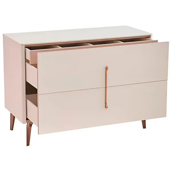 Комод Dogtas Nicole 79.9см x 110.3см x 48.3см/ ДСП/ Кремовый photo 3