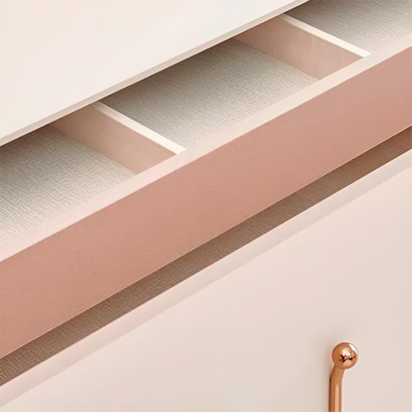 Комод Dogtas Nicole 79.9см x 110.3см x 48.3см/ ДСП/ Кремовый photo 4