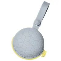 Suport pentru suzetă simetrică Skip Hop 500125 Unisex/ 0 luni - 18 luni/ Silicon/ Gray photo 2