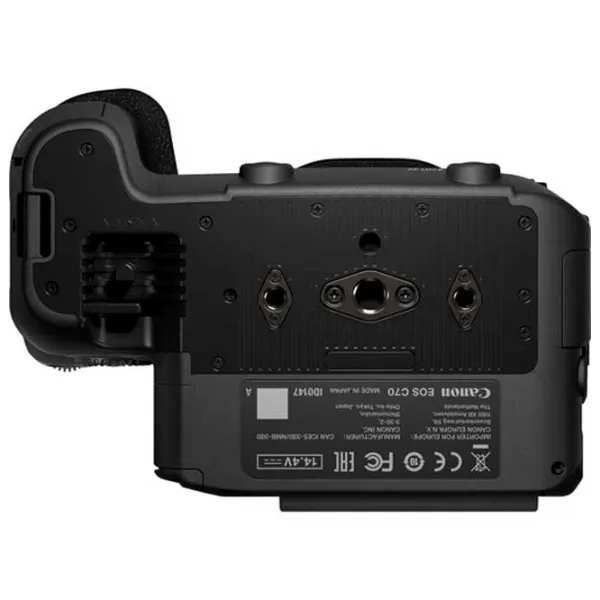 Видеокамера Canon EOS C70 3840 x 2160пкс/ Черный photo 9 Видеокамера Canon EOS C70 3840 x 2160пкс/ Черный photo 9
