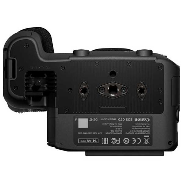 Видеокамера Canon EOS C70 3840 x 2160пкс/ Черный photo 9 Видеокамера Canon EOS C70 3840 x 2160пкс/ Черный photo 9