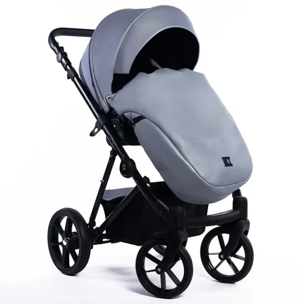 Cărucior pentru copil Dada Prams Nexus EcoLeather 1058033-4/ Gray photo 2 Cărucior pentru copil Dada Prams Nexus EcoLeather 1058033-4/ Gray photo 2