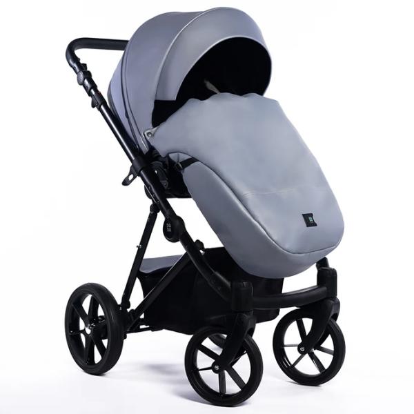 Cărucior pentru copil Dada Prams Nexus EcoLeather 1058033-4/ Gray photo 2 Cărucior pentru copil Dada Prams Nexus EcoLeather 1058033-4/ Gray photo 2