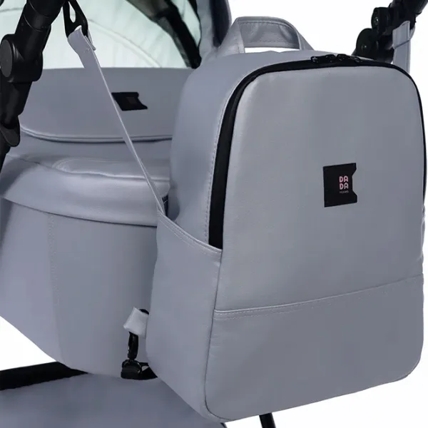 Cărucior pentru copil Dada Prams Nexus EcoLeather 1058033-4/ Gray photo 4 Cărucior pentru copil Dada Prams Nexus EcoLeather 1058033-4/ Gray photo 4