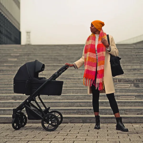 Cărucior pentru copil Dada Prams Nexus EcoLeather 1058033-4/ Gray photo 6 Cărucior pentru copil Dada Prams Nexus EcoLeather 1058033-4/ Gray photo 6