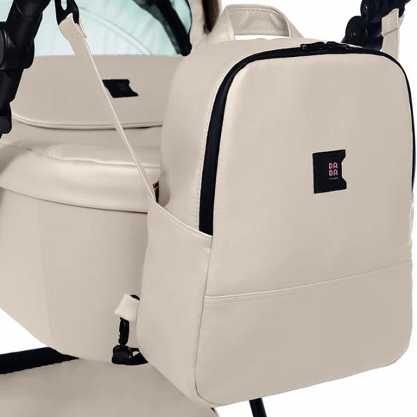 Cărucior pentru copil Dada Prams Nexus EcoLeather 1058033-5/ Beige photo 4
