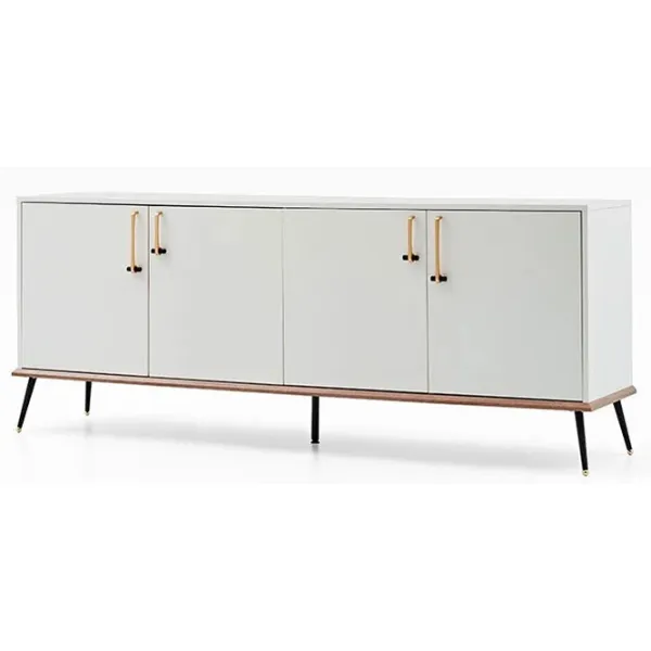 Комод Dogtas Larina 82.6см x 209.8см x 47.5см/ ДСП/ Белый photo 2