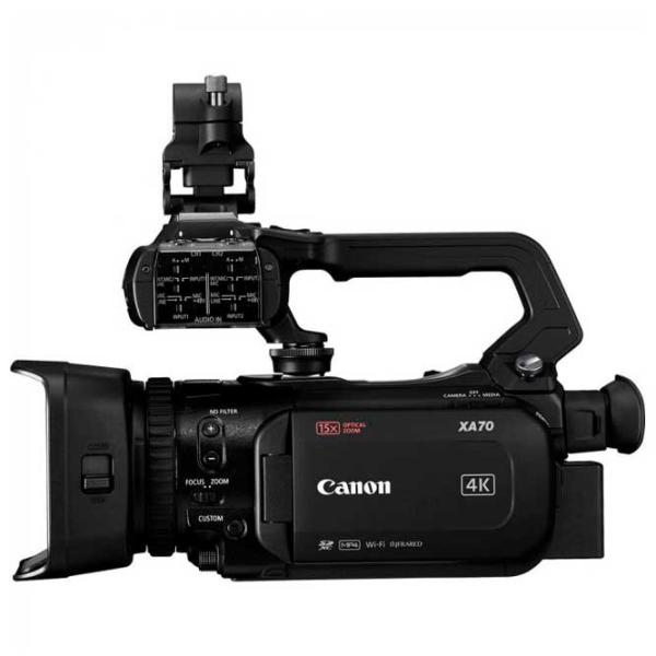 Видеокамера Canon XA70 3840 x 2160пкс/ Черный photo 2