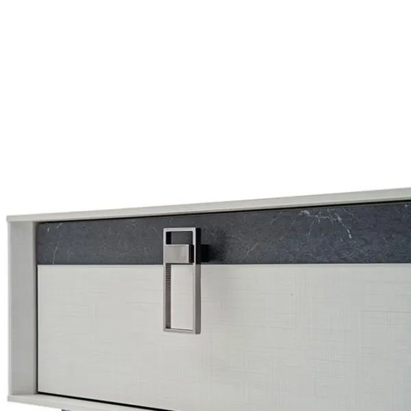 Comodă Dogtas Arora 83.4 x 110.3 x 45/ PAL/ Alb photo 2 Comodă Dogtas Arora 83.4 x 110.3 x 45/ PAL/ Alb photo 2