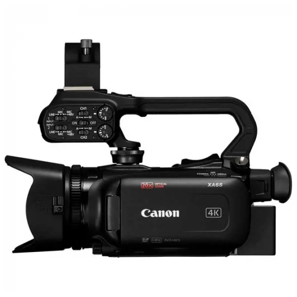 Видеокамера Canon XA65 3840 x 2160пкс/ Черный photo 3 Видеокамера Canon XA65 3840 x 2160пкс/ Черный photo 3