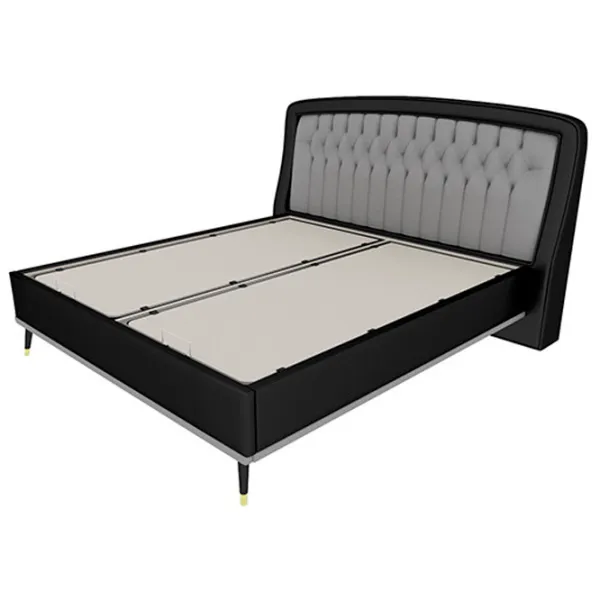 Кровать Dogtas Diamond 160 x 200 см/ ЛДСП/ Черный photo 4