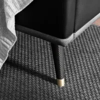 Кровать Dogtas Diamond 160 x 200 см/ ЛДСП/ Черный photo 6