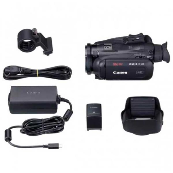 Видеокамера Canon LEGRIA HF-G70 3840 x 2160пкс/ Черный photo 7 Видеокамера Canon LEGRIA HF-G70 3840 x 2160пкс/ Черный photo 7