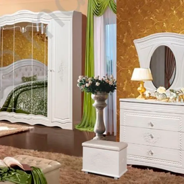 Comodă КМК Contesă 86 x 90 x 44.5/ MDF/ Alb photo 3 Comodă КМК Contesă 86 x 90 x 44.5/ MDF/ Alb photo 3