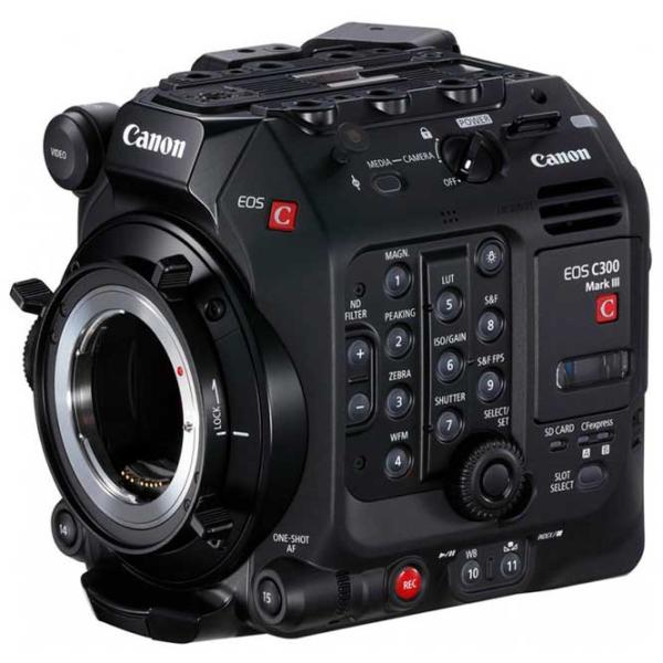 Видеокамера Canon EOS C300 Mark III EU-V2 3840 x 2160пкс/ Черный photo 3