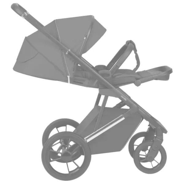 Детская коляска Carrello Sigma 2 in 1 2024 1058015-2/ Серый photo 3