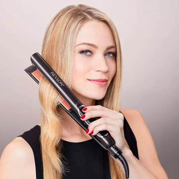 Placă de îndreptat părul Revlon RVST2175 35 W/ Silver Black photo 4