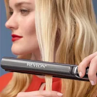 Placă de îndreptat părul Revlon RVST2175 35 W/ Silver Black photo 5