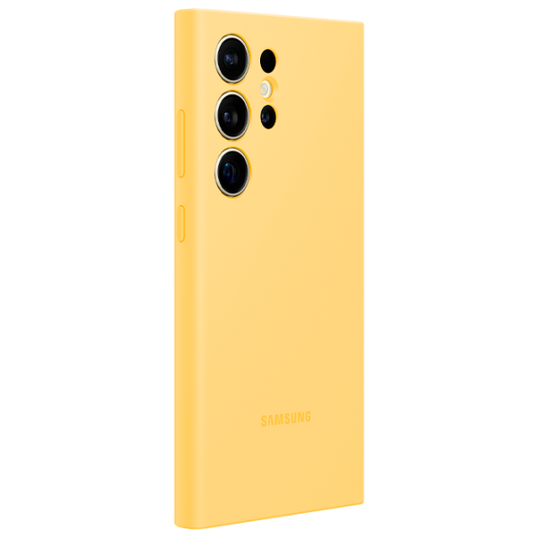 Чехол для смартфона Samsung Galaxy S24 Ultra Samsung/ Back/ TPU/ Желтый photo 3