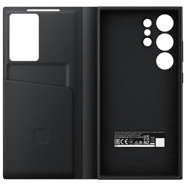 Чехол для смартфона Samsung Galaxy S24 Ultra Samsung / Smart View Wallet / PC / Черный photo 5
